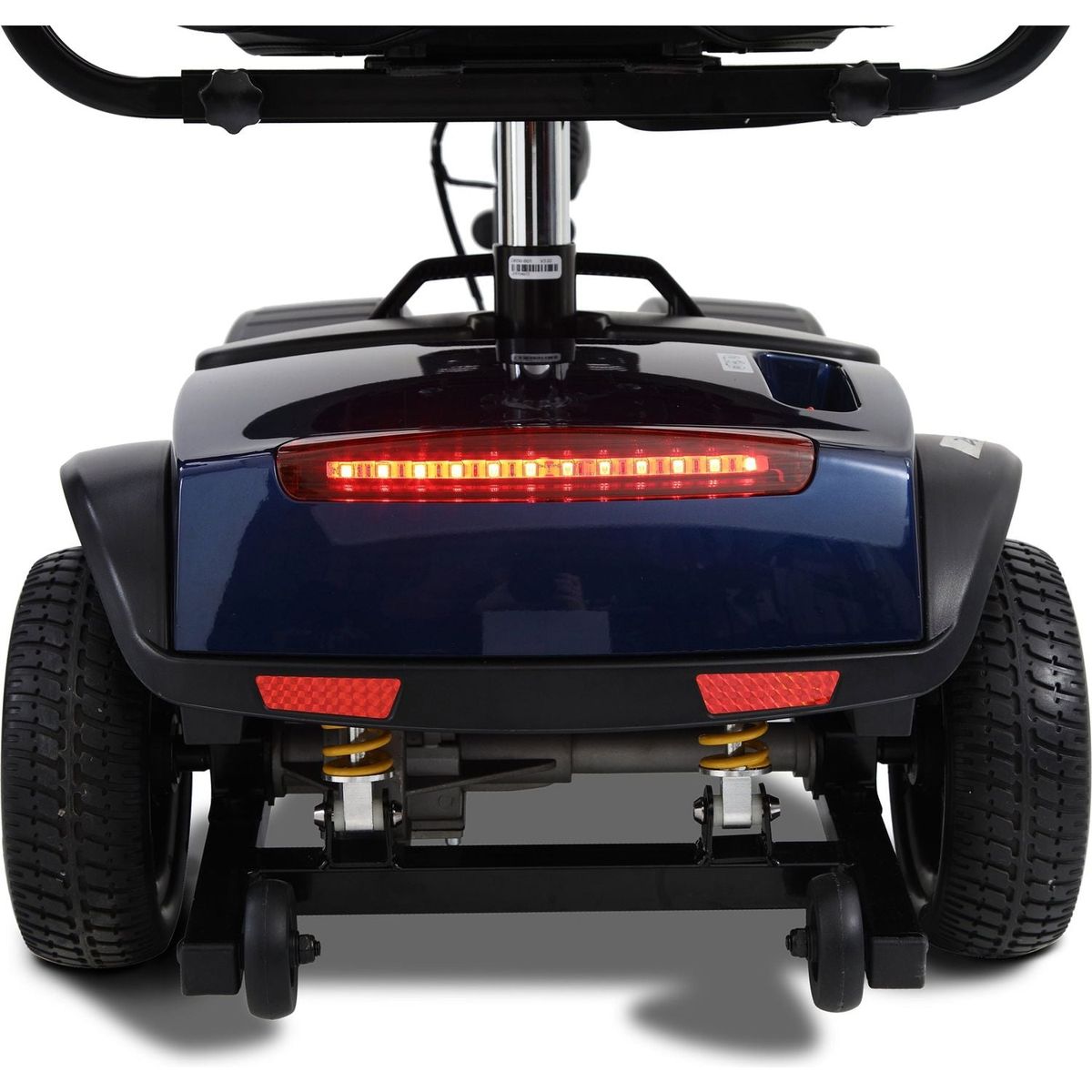 Four wheels Compact Travel Mobility Scooter with 300W Motor for Adult-300lbs, BLUE