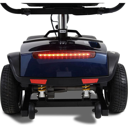 Four wheels Compact Travel Mobility Scooter with 300W Motor for Adult-300lbs, BLUE