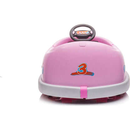 Manufacturers direct sales of the latest remote-controlled self-driving children's electric bumper cars with rocking horse function
