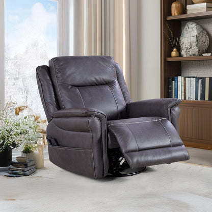 Liyasi OKIN Motor Rocking and 240 Degree Swivel Single Sofa Seat recliner Chair  Infinite Position