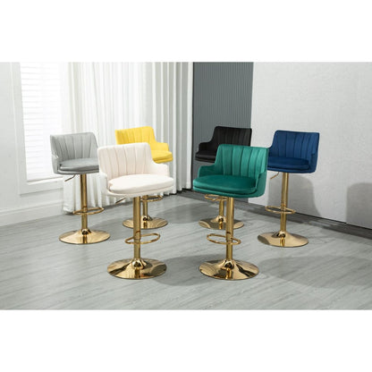 Bar Stools with Back and Footrest Counter Height Bar Chairs