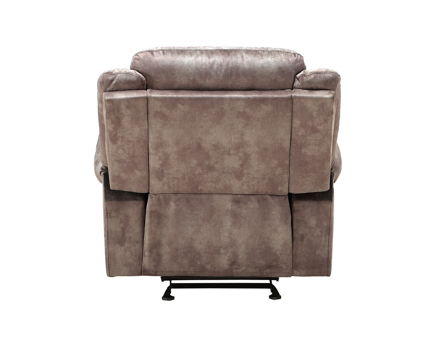 Zubaida Glider Recliner, 2-Tone Chocolate Velvet