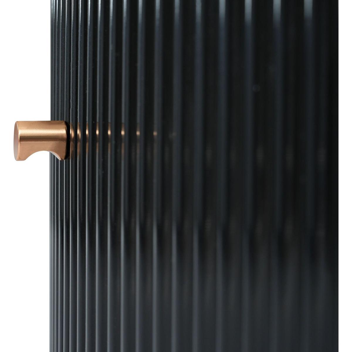 Modern Round Coffee Table with 2 large Drawers Storage Accent Table(31.5")