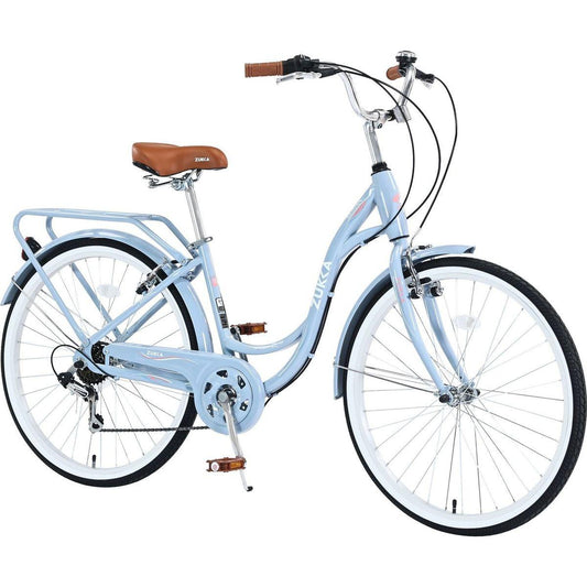 7 Speed, Steel Frame, Multiple Colors 26 Inch Ladies bicycle