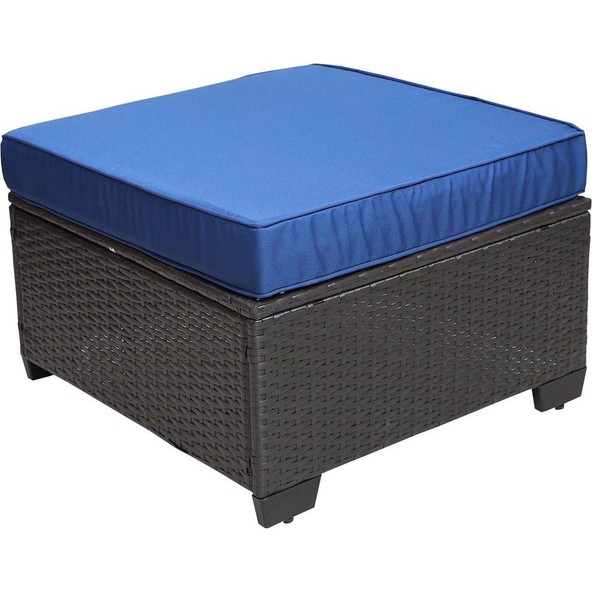 Outdoor Garden Patio Furniture 7-Piece PE Rattan Wicker Cushioned Sofa Sets and Coffee Table, patio furniture set;outdoor couch;outdoor couch patio furniture;outdoor sofa;patio couch