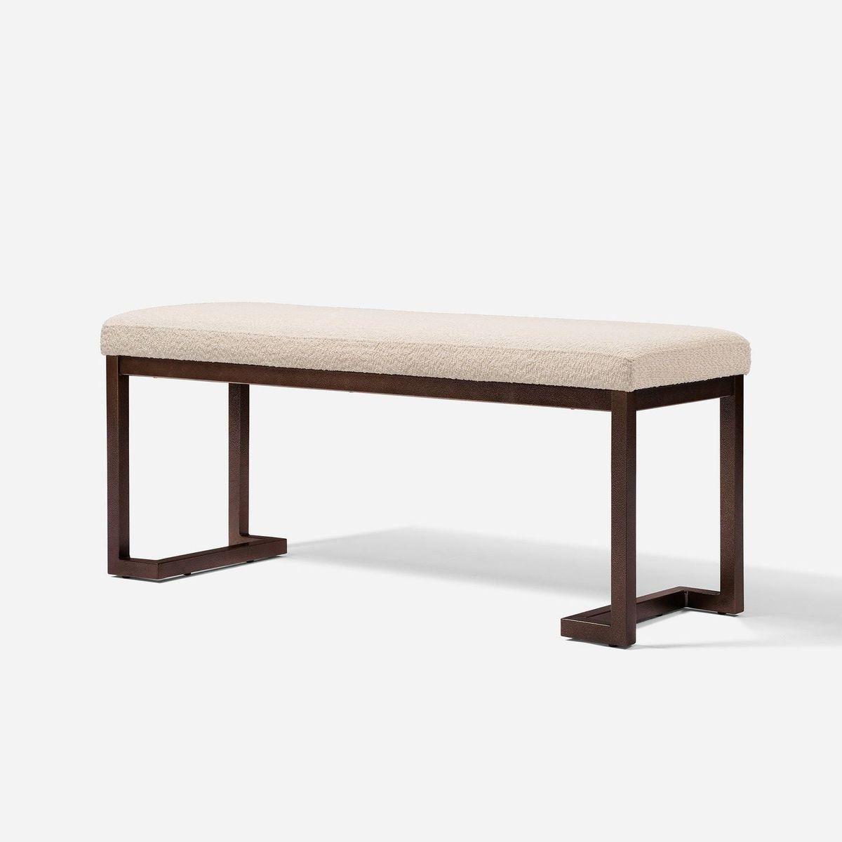 Pelican Bench - Pearl White