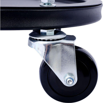 Ultimate Rolling Detailing & Utility Cart, (For Cars, Trucks, SUVs, RVs, Home, Garden, Garage & More) 15' 1/2" x 8' 3/4" x 18' 1/2" - Black