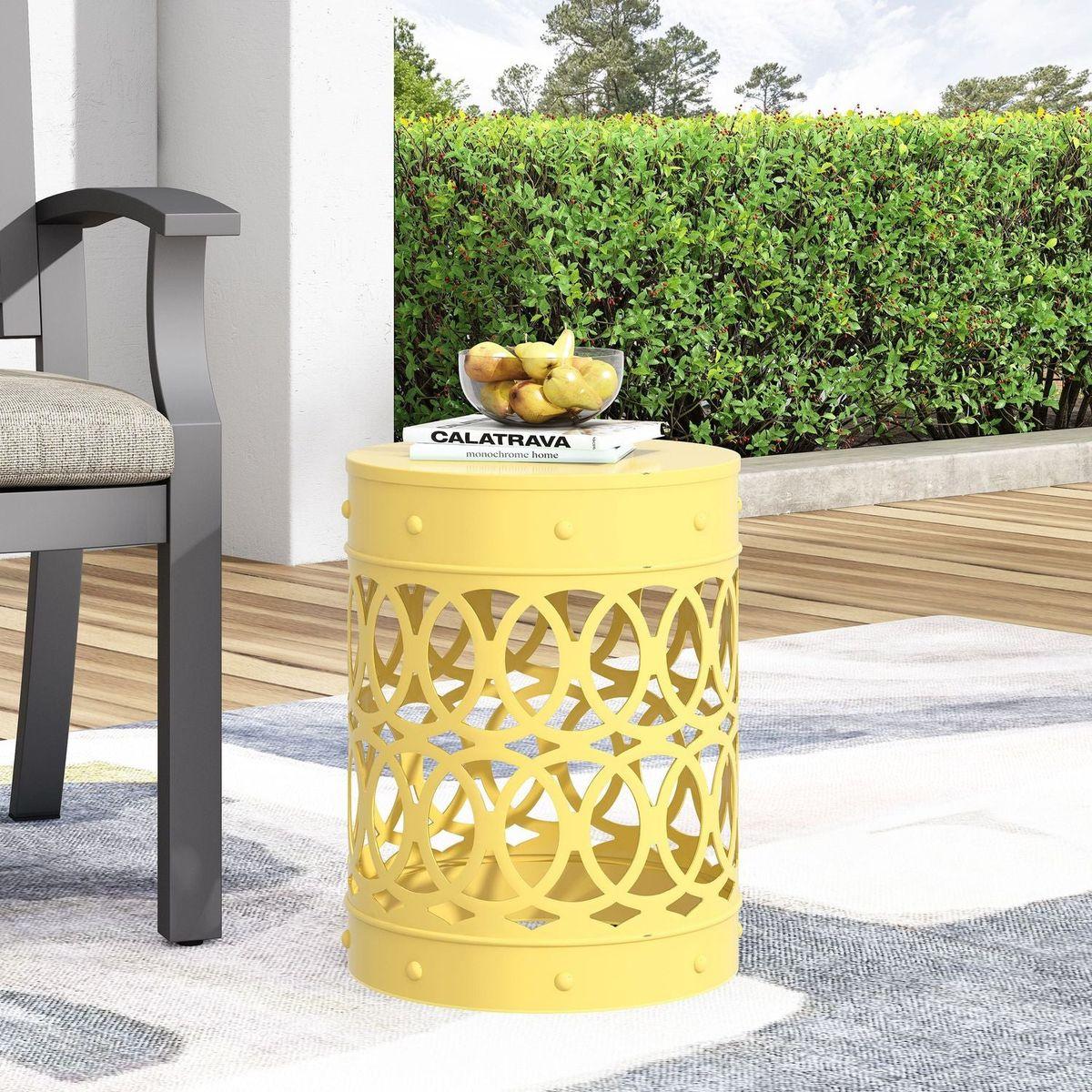 Metal end Table -Large