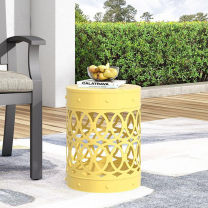 Metal end Table -Large