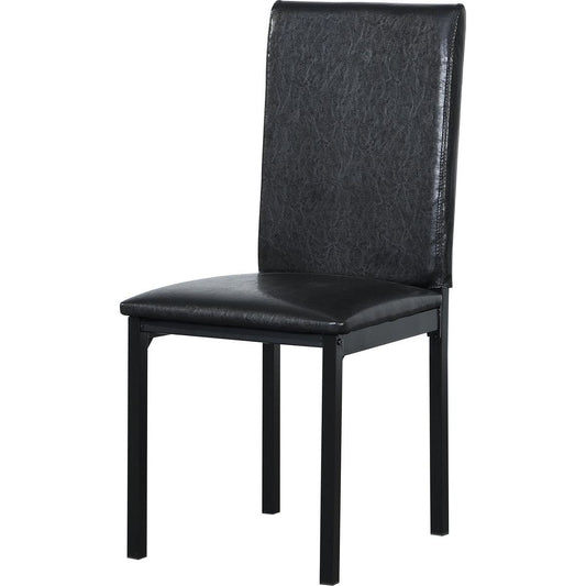 4-piece metal frame dining seats