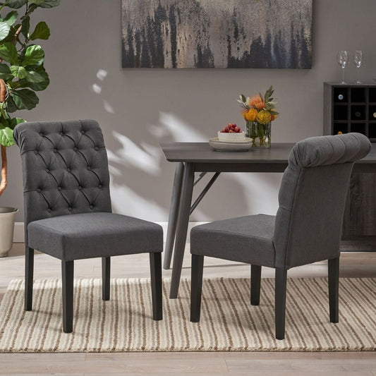 BROXTON TUFT DINING ROLLTOP KD MP2 (set of 2)