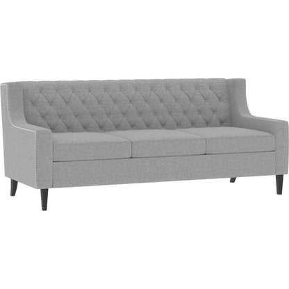 78.75" 3-Seater Sofa, Button Tufted Backrest with Comfy Cushion, Mid Century Modern Couches for Living Room, Upholstered Comfy Sofa Couch for Bedroom, Apartment