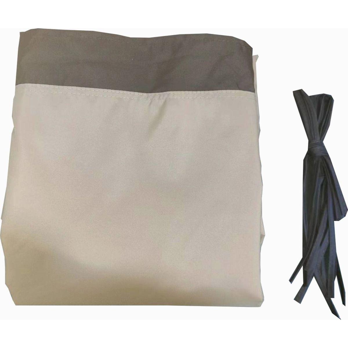 Universal Canopy Cover Replacement for 12x9 Ft Curved Outdoor Pergola Structure