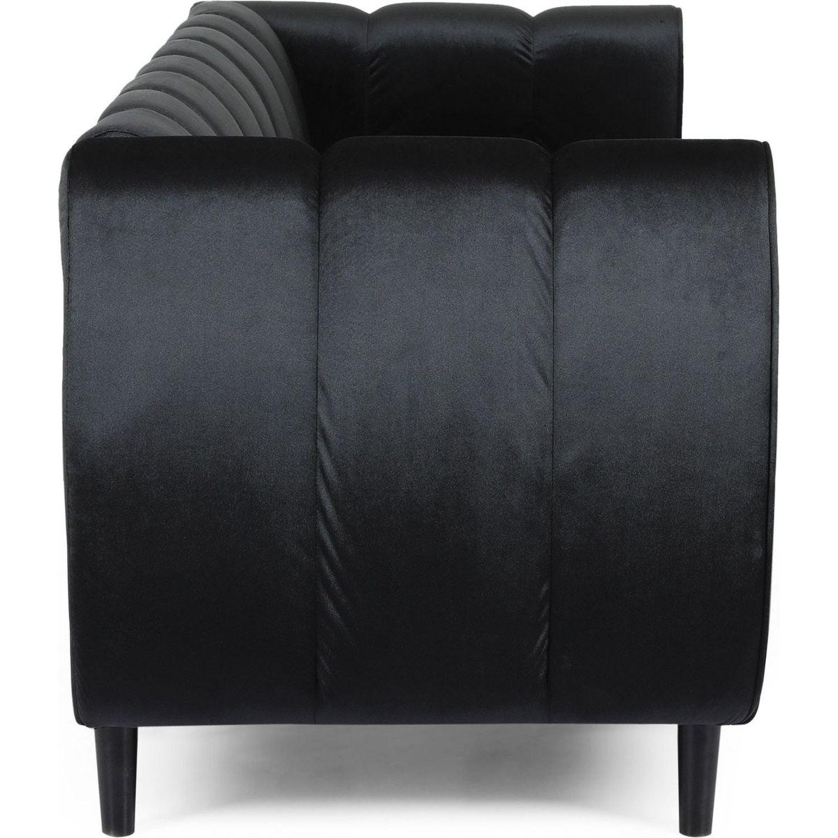 Miranda Velvet 3-Seater Sofa