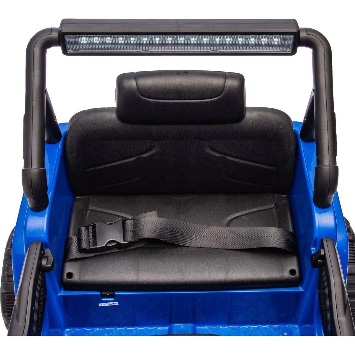 12V Kids Ride On Electric Truck Car W/Parents Control,2WD,Four-wheel suspension,Early education function,Adjustable volume,USB,MP3,Bluetooth,Microphone jack,Power display,LED lights For kids aged 3+.