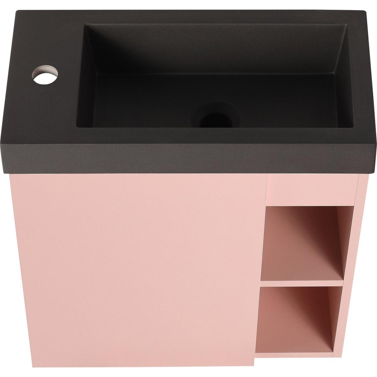 20" Floating Wall-Mounted Bathroom Vanity with Resin Sink & Soft-Close Cabinet Door