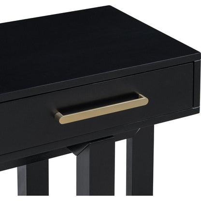 Elegant Console Table with Three Drawers, Extra Long Entryway Table for Entryway, Hallway, Living Room, Foyer, Corridor