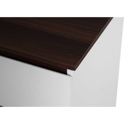 6-Drawer Double Dresser with Wide Drawers,White Dresser for Bedroom, Wood Storage Chest of Drawers for Living Room Hallway Entryway, 47.2" W x 15.74" D x 30 .7"H