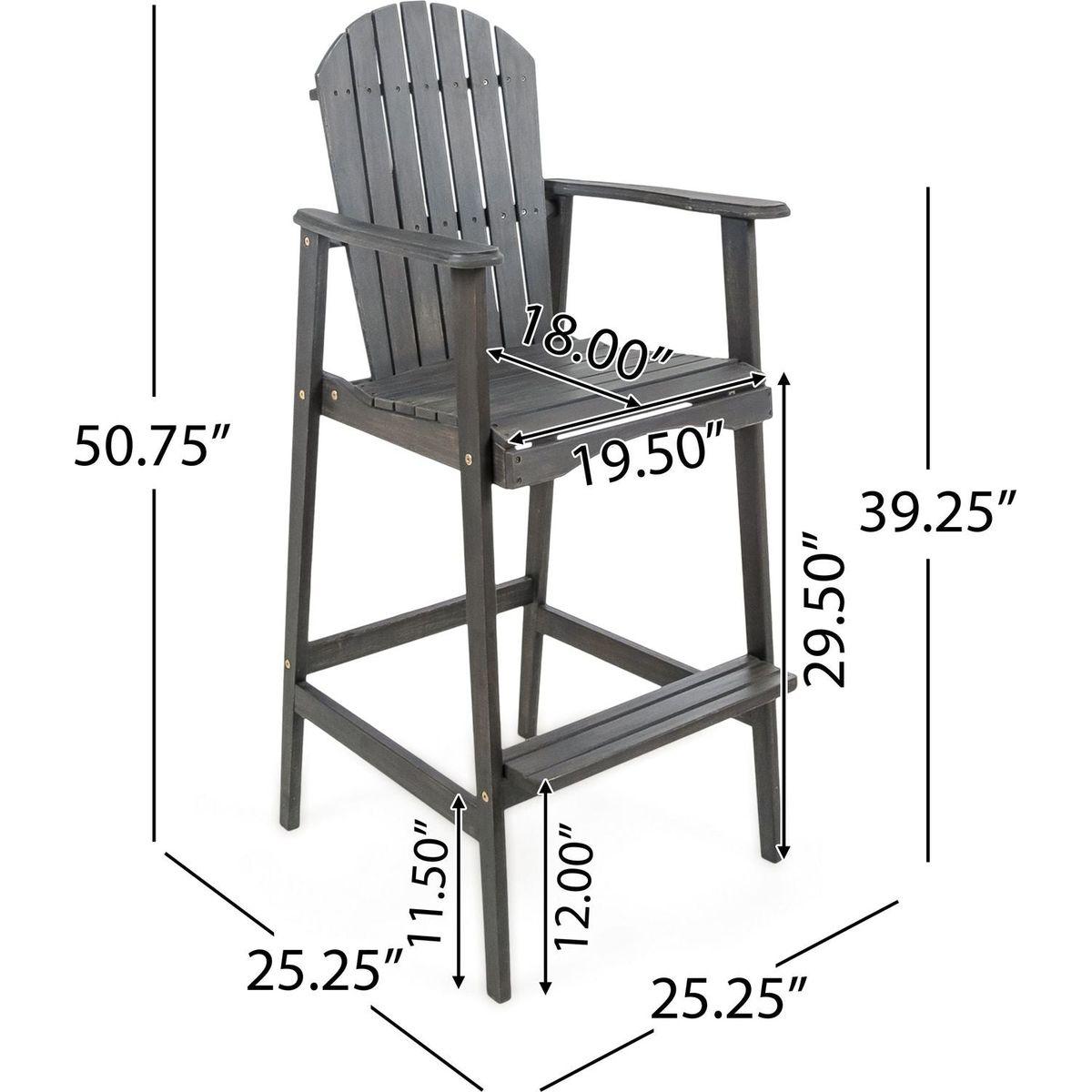 Wood BAR STOOL
