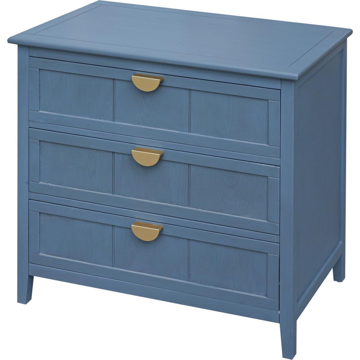 3 Drawer Cabinet, American Furniture,Suitable for bedroom, living room, study