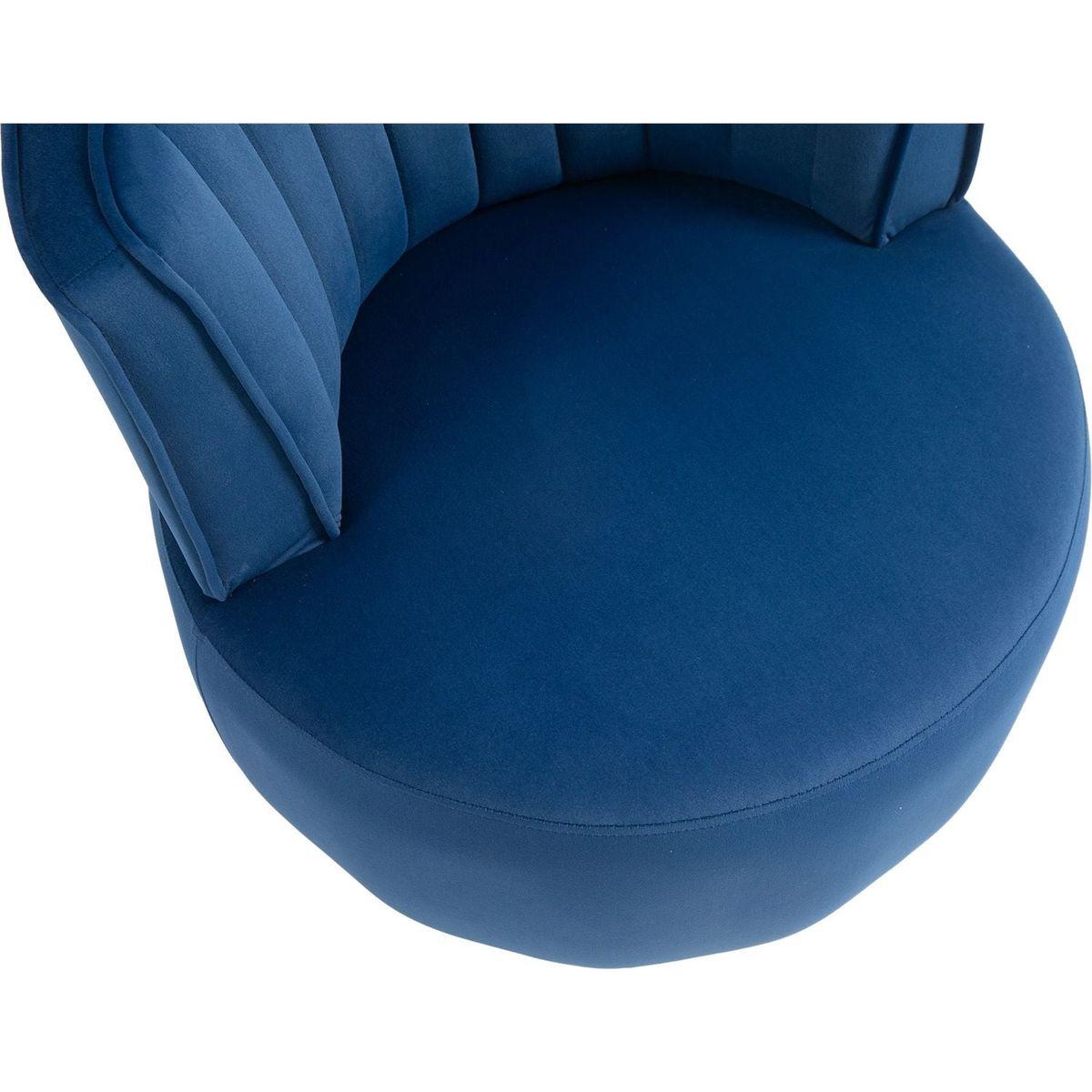 360 Degree Swivel Cuddle Barrel Accent Sofa Chairs, Round Armchairs with Wide Upholstered, Fluffy Velvet Fabric Chair for Living Room, Bedroom, Office, Waiting Rooms