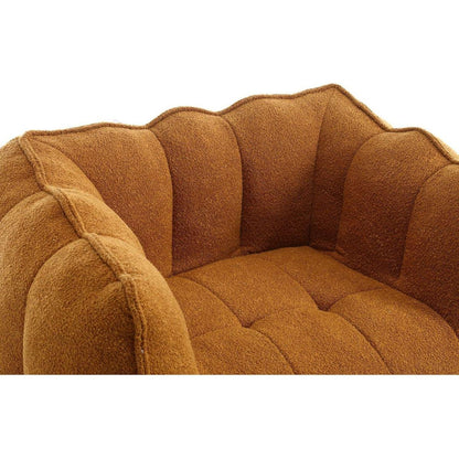 Soft Bean Bag Chair with High Resilient Foam(Chips)for living room and bedroom,Comfortable Square Lazy Sofa with Footstool, Cover for Adults to Gaming, Reading, and Watching TV