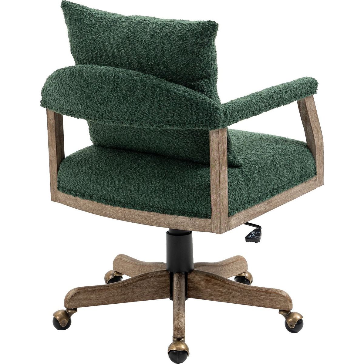 Computer Chair Office Chair Adjustable Swivel Chair Fabric Seat Home Study Chair