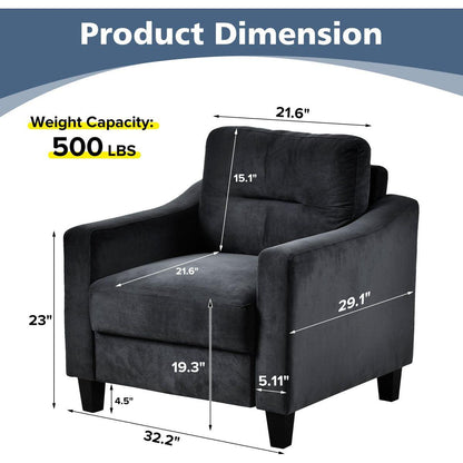 Couch Comfortable Sectional Couches and Sofas for Living Room Bedroom Office Small Space