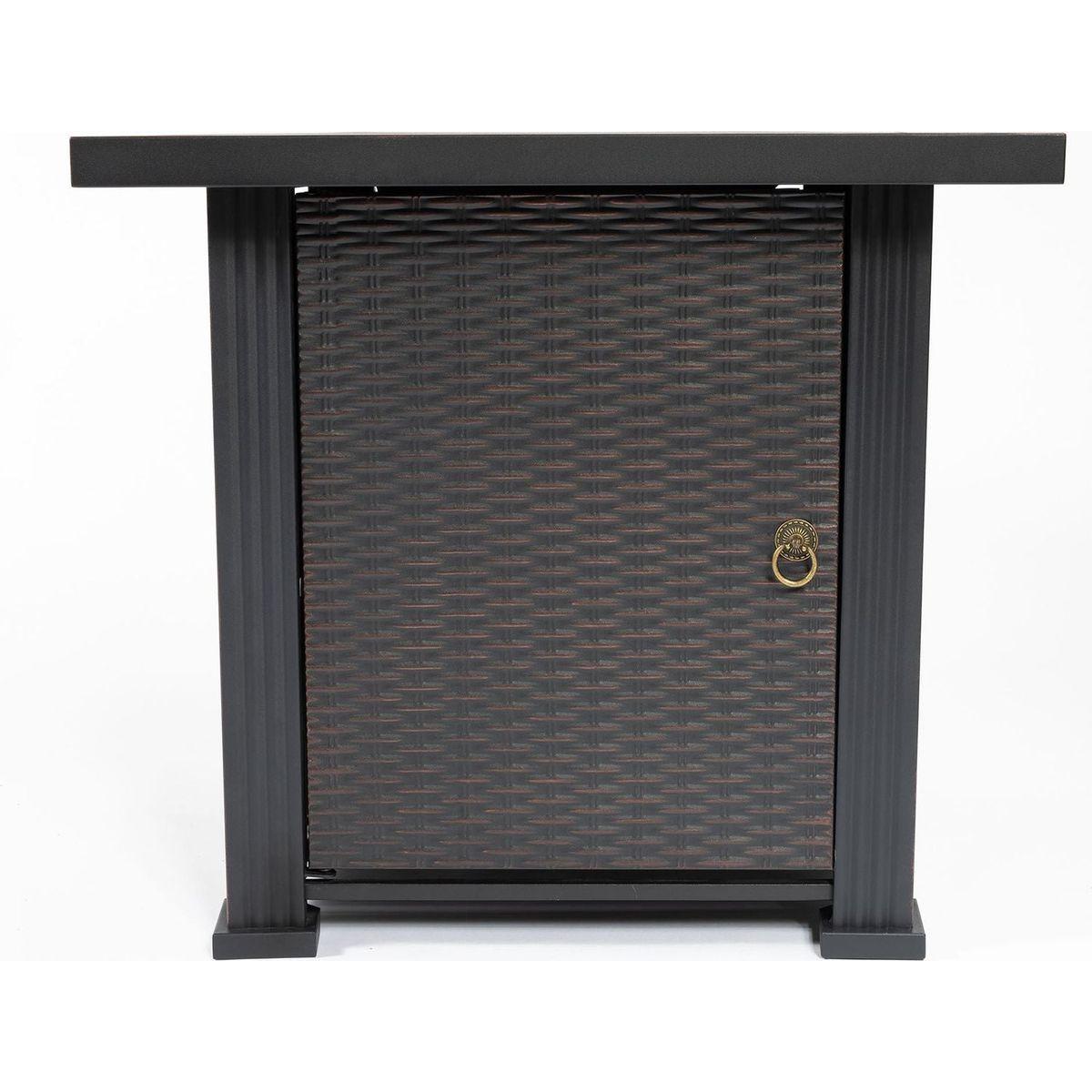 28inch Square Fire Pit Table