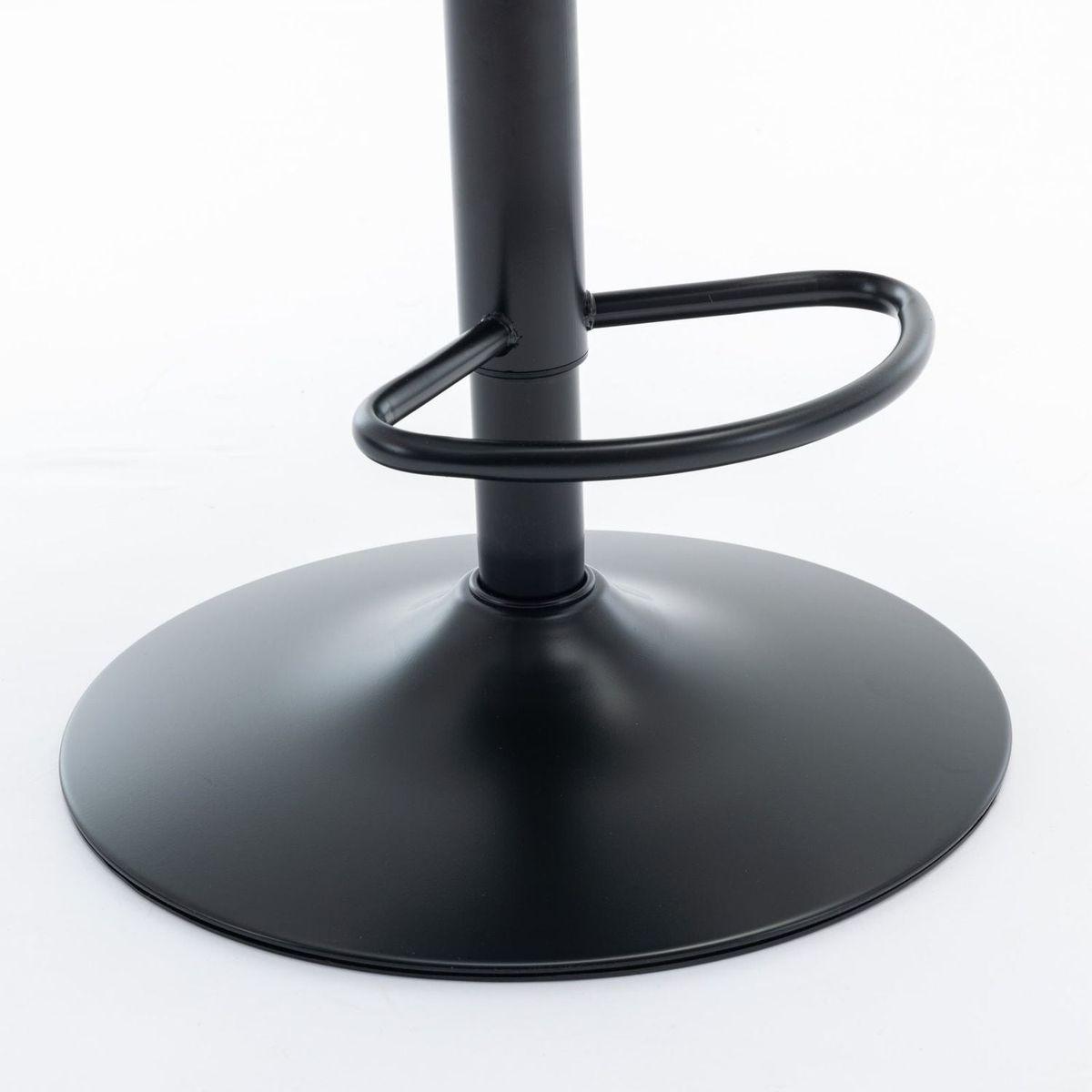 Swivel Velvet Barstools Adjusatble Seat Height from 25-33 Inch,17.7inch base, Modern Upholstered Bar Stools with Backs Comfortable Tufted for Home Pub and Kitchen Island,Purple,Set of 2