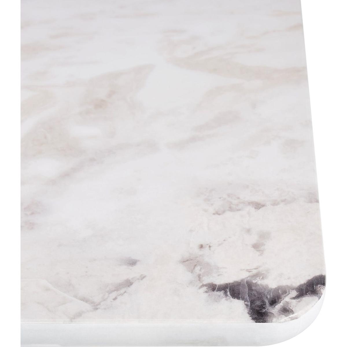 Modern Simple Glossy White Rectangular Counter Bar Table 47.24" x 18.11" x 29.52" For Living Room Bedroom Bedside Entrance House Balcony Office Bathroom.