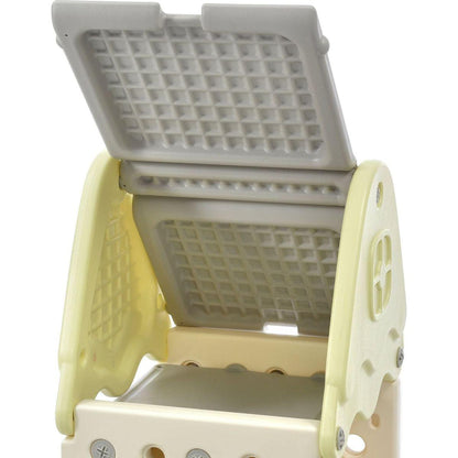 Kids Toy Storage Organizer with 14 Bins, Multi-functional Nursery Organizer Kids Furniture Set Toy Storage Cabinet Unit with HDPE Shelf and Bins for Playroom, Bedroom, Living Room