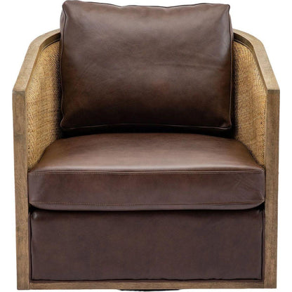 Swivel Barrel Chair, Comfy Round Accent Sofa Chair for Living Room, 360 Degree Swivel Barrel Club Chair, Leisure Arm Chair for Nursery, Hotel, Bedroom, Office, Lounge