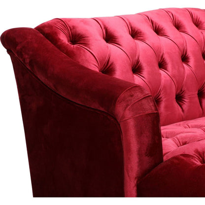 Comfy 3-seat Sofa with Wooden Legs, PU, for Living Room and Study