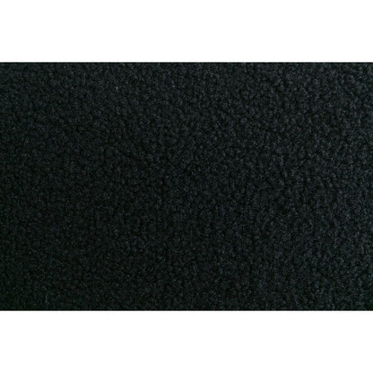 Teddy Fabric Rocking Chair With Packet Wood Legs,Black