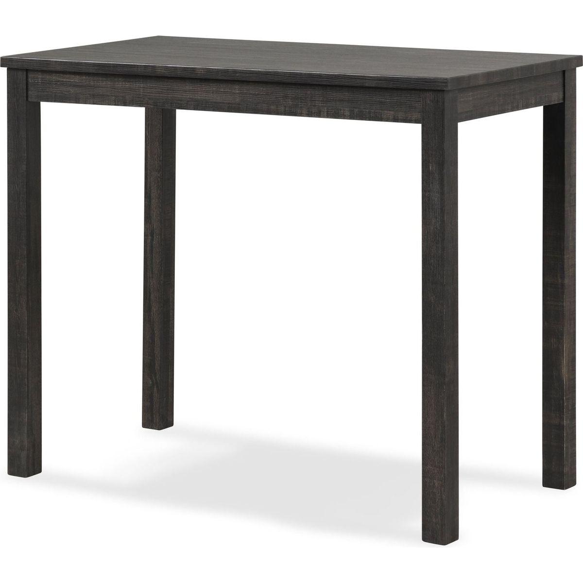 Sora Wood 3-Piece Counter Height Dining Set, Gray