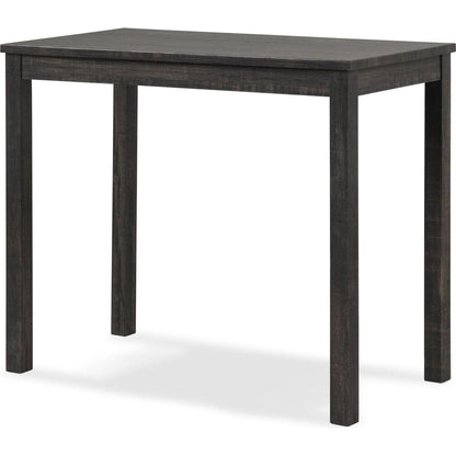Sora Wood 3-Piece Counter Height Dining Set, Gray