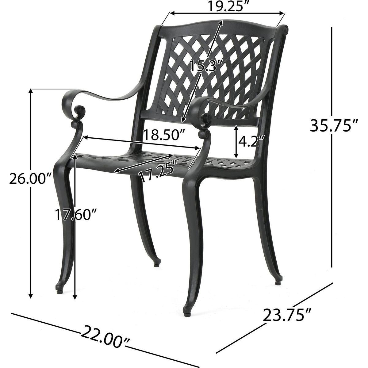 CAYMAN ARCH MESH I CHAIR(set of 2)