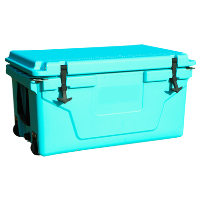 Hot Selling Blue color 65QT Outdoor cooler fish ice chest Box 2022 Popular Camping Cooler Box