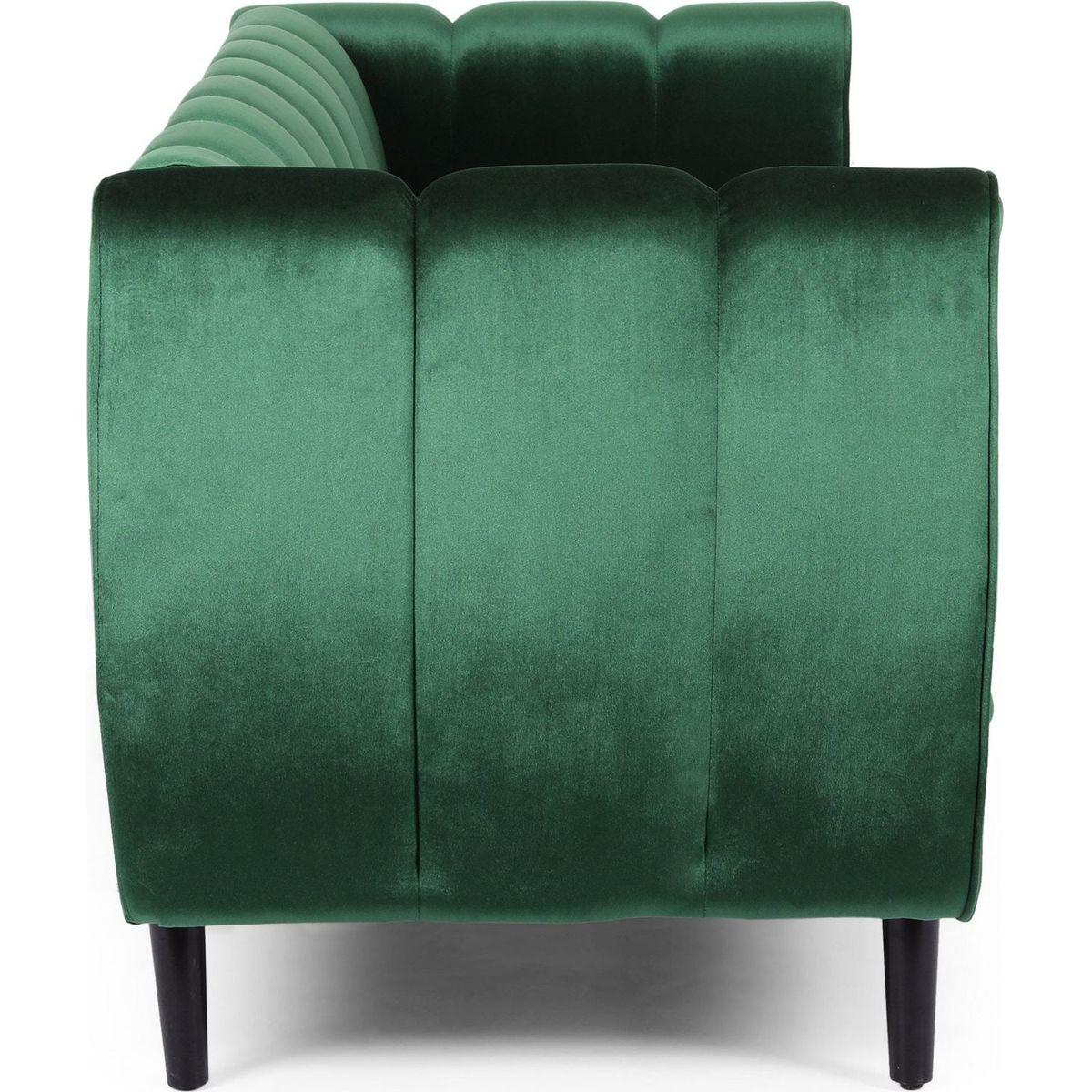 Miranda Velvet 3-Seater Sofa - Streamdale Furniture