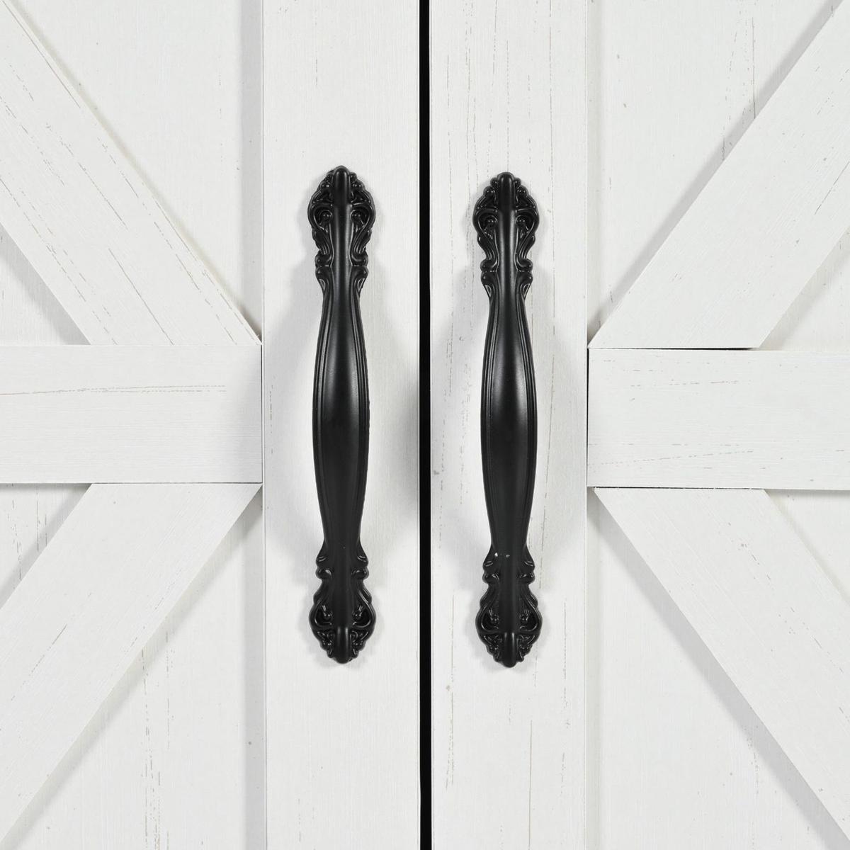 54.5" Farmhouse Kitchen Island with Power Outlet, Kitchen Storage Island with Internal Storage Rack, Drop Leaf, Spice Rack, Rolling Kitchen Cart on Wheels, for Home, Kitchen and Dining Room,White