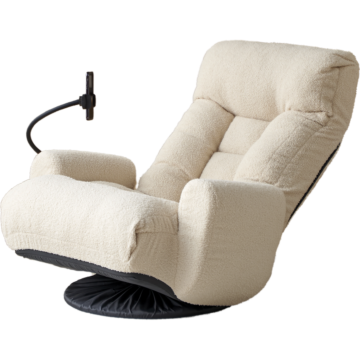 Adjustable head and waist, game chair, lounge chair in the living room, 360 degree rotatable sofa chair,Rotatable seat Leisure Chair deck chair