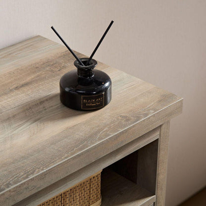 Farmhouse Barn door TV Media Stand Modern Entertainment Console for TV Up to 65" with Open and Closed Storage Space, Gray Wash, L57.87xW15.75xH30.31