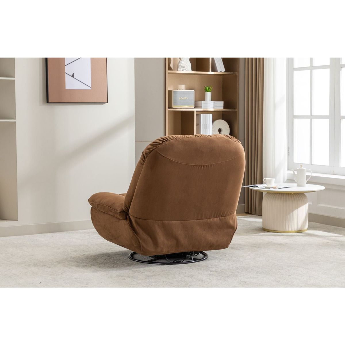 Power Recliner Swivel Glider USB Charger With Bluetooth Music Player Different Function Sleep Working Game and Leisure Model Grey