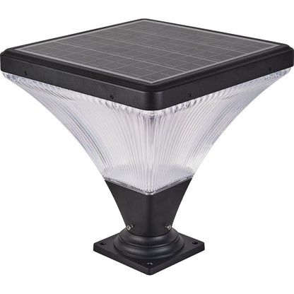 Solar Street Lamp Cap with Base 1 pack