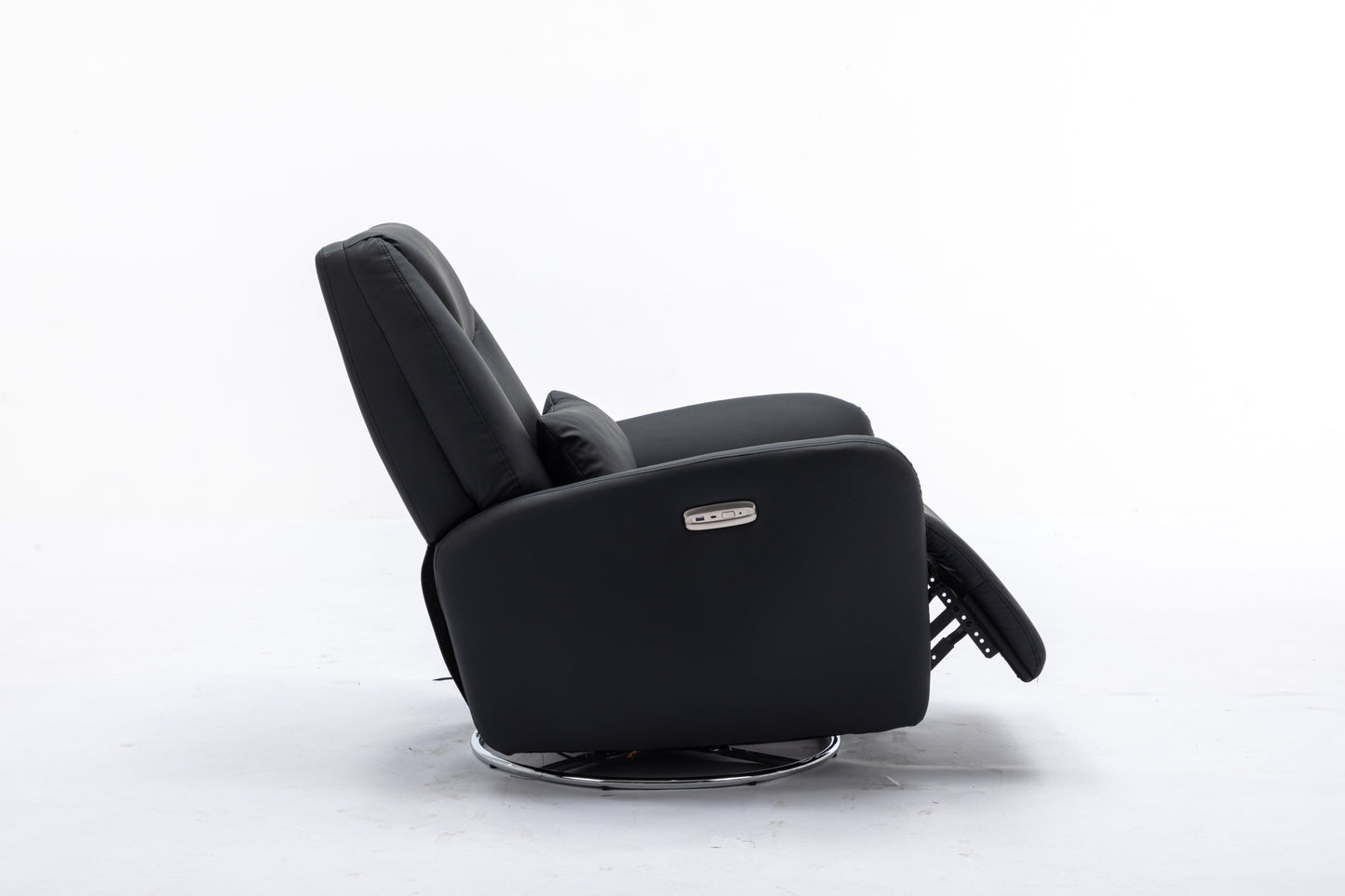 4 Modes Of Intelligent Voice Control,Atmosphere Lamp,Bluetooth Music Player,USB Ports,Back And Forth Swing, 270 Degree Swivel Power Recliner