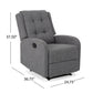 24.75" Wide Manual Standard Recliner