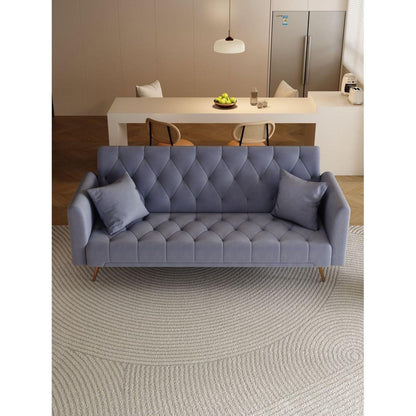 71" Convertible Double Folding Living Room Sofa Bed