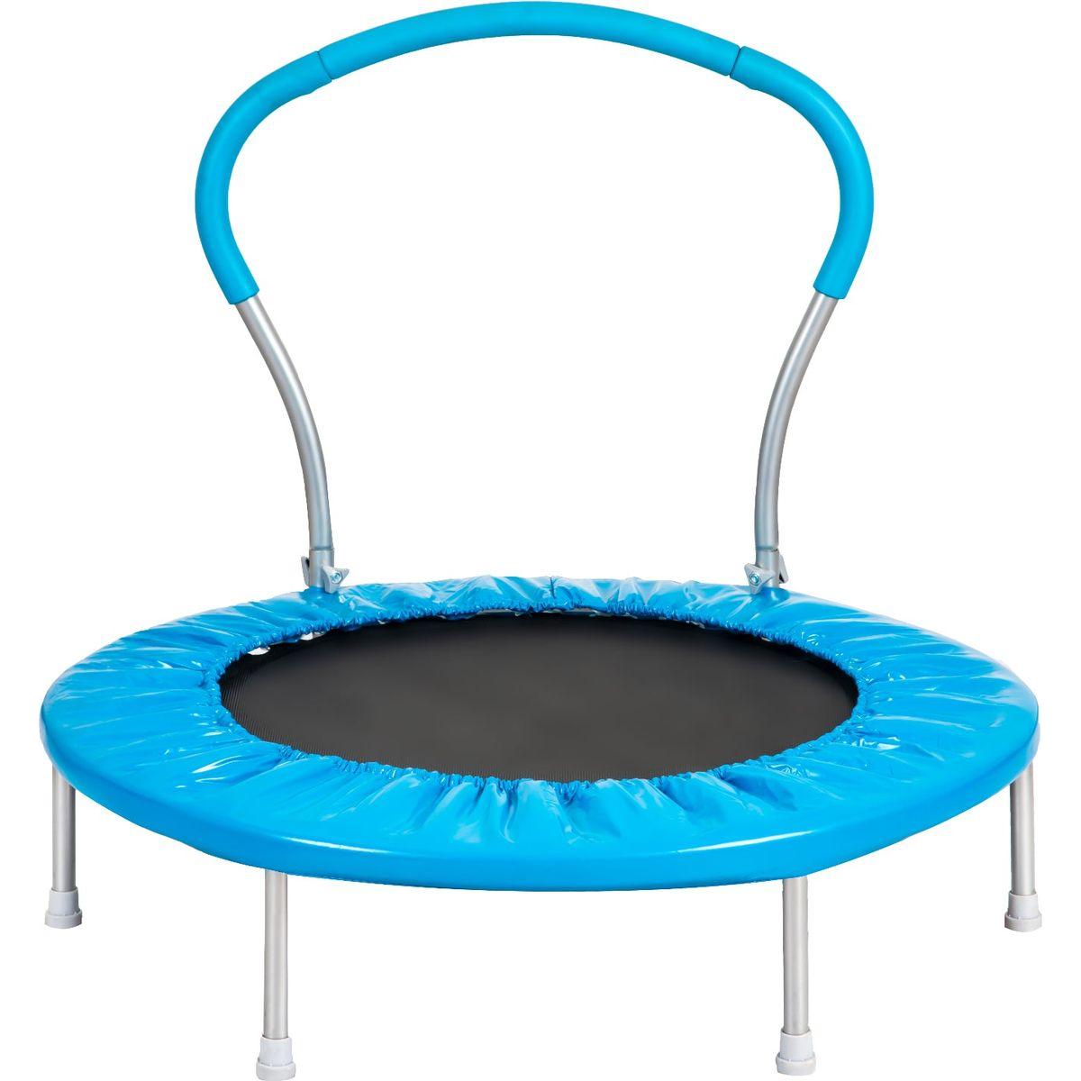36" TRAMPOLINE WITH HANDLE(BL)-METAL