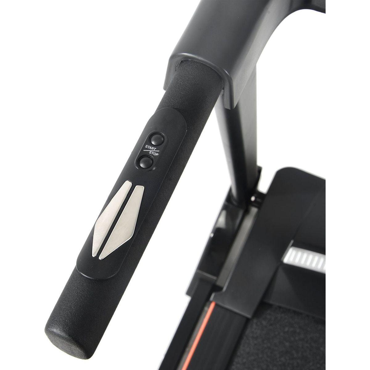 Folding Electric 3.5HP Treadmill With Incline Medium Running Machine Motorised LCD Gym 330lbs Folding Treadmill Electric Motorized Power 14.8KM/H Running Fitness Machine Gym